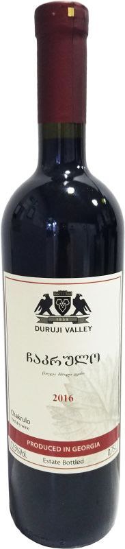 Вино Дуруджи Велі. Чакруло чер сухе 0,75л 12,5%